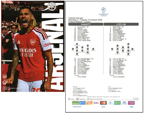 Arsenal losc lille - arsenal,