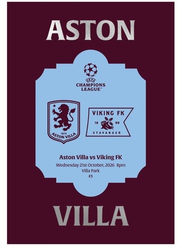 2026 aston villa - aston, viking